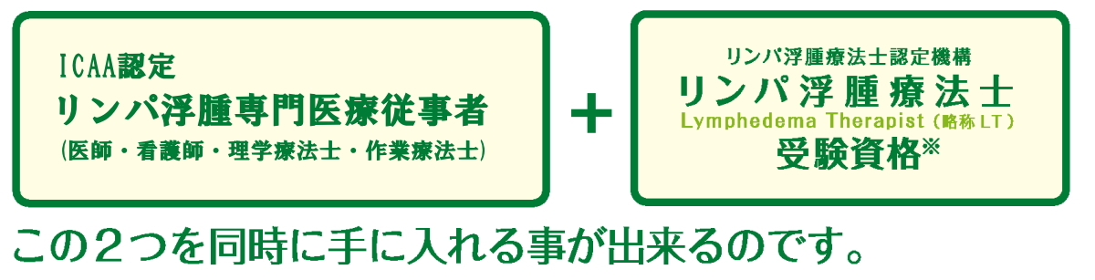 ２つの資格取得が可能です。